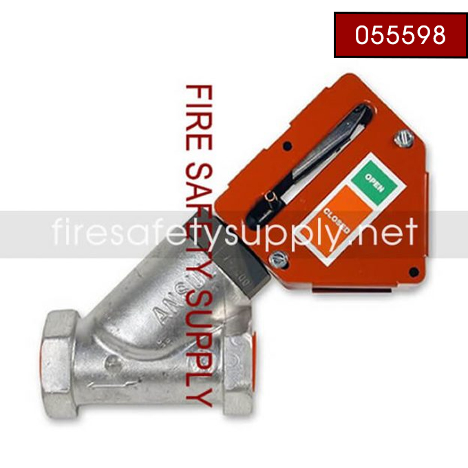 055598 Gas Valve, Mechanical, 3/4 in.