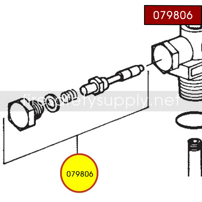 79806 Ansul Sentry Plunger Assembly