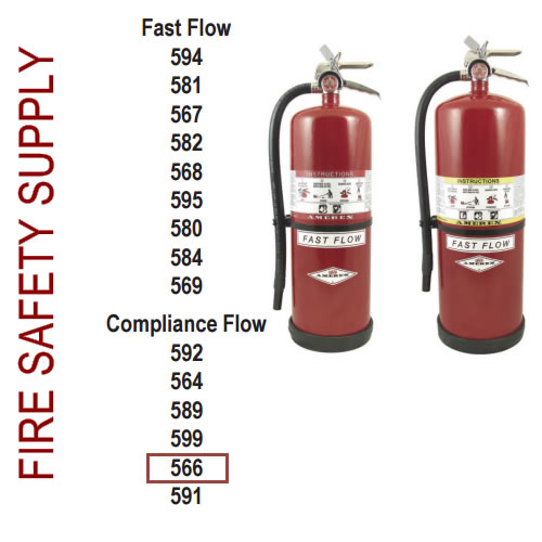 Amerex 566 20 lb. High Performance Dry Chemical Extinguisher