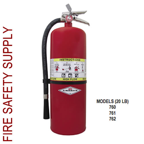 Amerex 762 20 lb. High Flow Dry Chemical Extinguisher