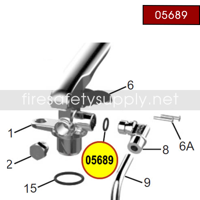 Amerex 05689 O-Ring Carbon Dioxide Elbow Sales