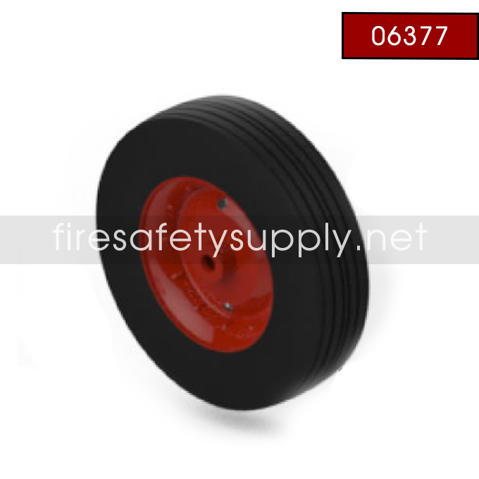 Amerex 06377 Wheel 12.5 Red with Hardware