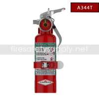 Amerex A344T 1.25 lb. Halon 1211 Clean Agent Extinguisher