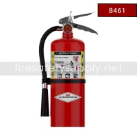 Amerex B461 6 lb. ABC Dry Chemical Extinguisher (Brass Valve)
