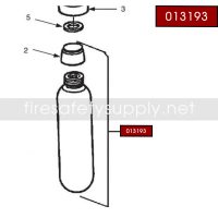 Ansul 013193 RED LINE Nitrogen Cartridge (LT-10-R)
