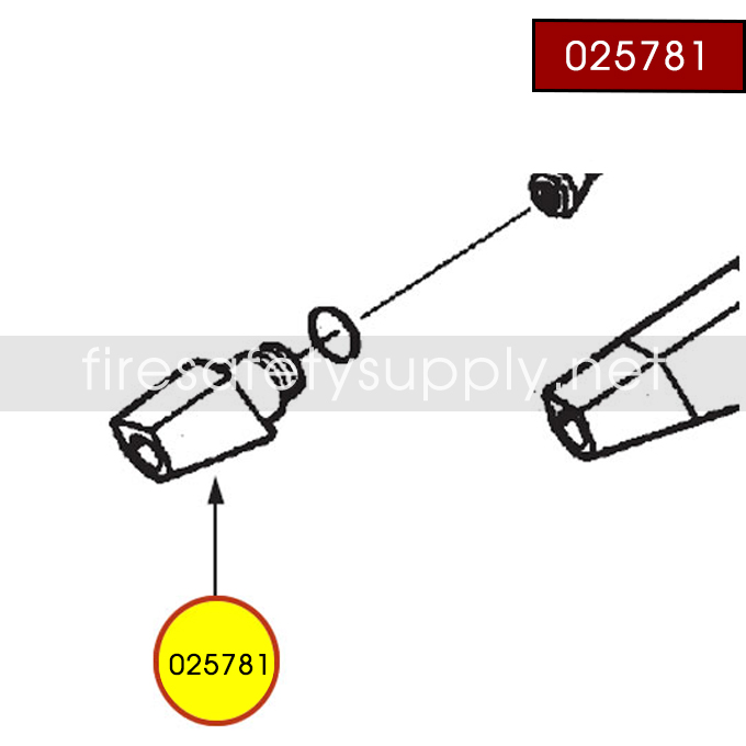 Ansul 025781 Red Line Nozzle Tip