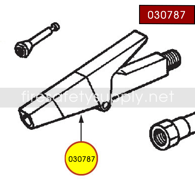 Ansul 030787 Red Line Nozzle Assembly