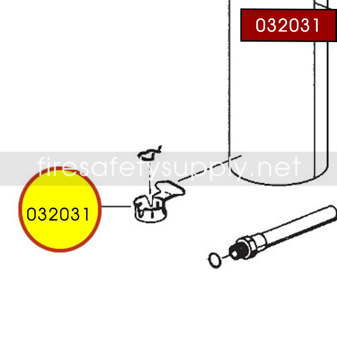 Ansul 032031 Red Line Nozzle Holder