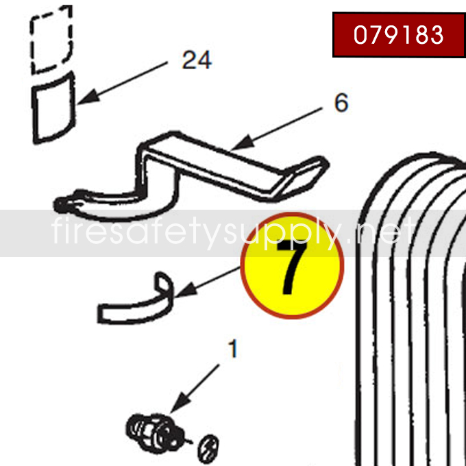 Ansul 079183 Gas Tube Assembly