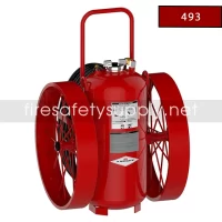 Amerex 493 Dry Chemical Nitrogen Cylinder Operated Extinguisher 300 lb.