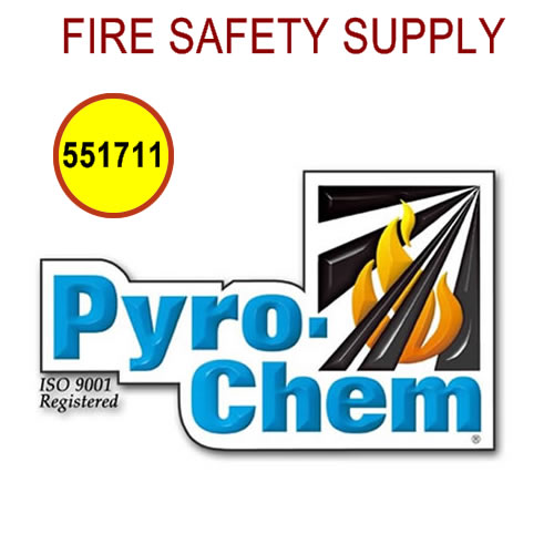 Pyro-Chem 551711 Rebuilding Kit, Dry Valve Seal, ATDII-35BC Only