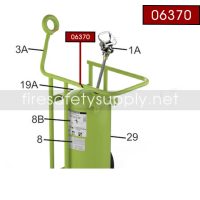 Amerex 06370 Plug, Pipe for Agent Level Indicator Hole 600, 610-Older Models