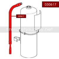 Ansul 030617 Sentry Gray Tip Hose & Nozzle Assembly