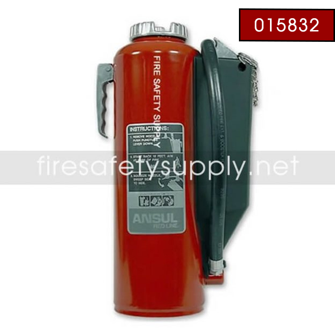 Ansul 015832 RED LINE 20 lb. Extinguisher with Bracket (MIL-RP-K-20-E)