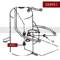 Ansul 024931 Adaptor, Tank Outlet to Hose
