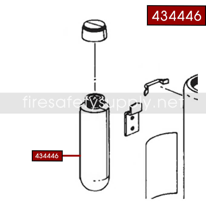 Ansul 434446 Red Line Gas Tube Assembly