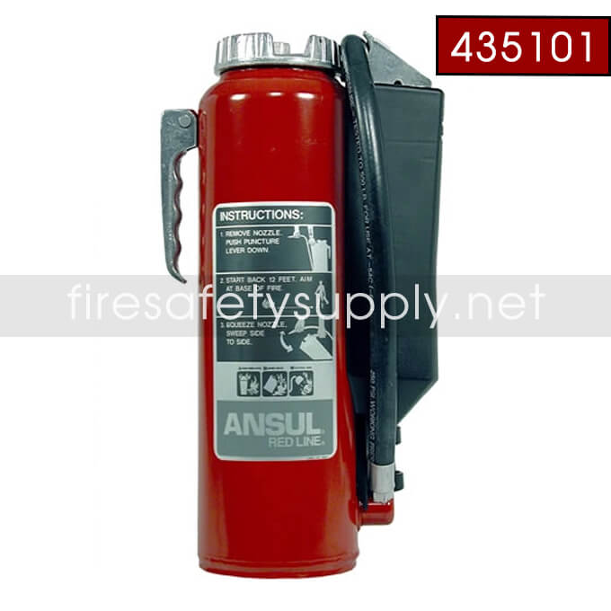 FORAY (ABC) (Low Temp) 10lb Ansul Red Line Fire Extinguisher (LT-I-A-10-G-1) PN 435101