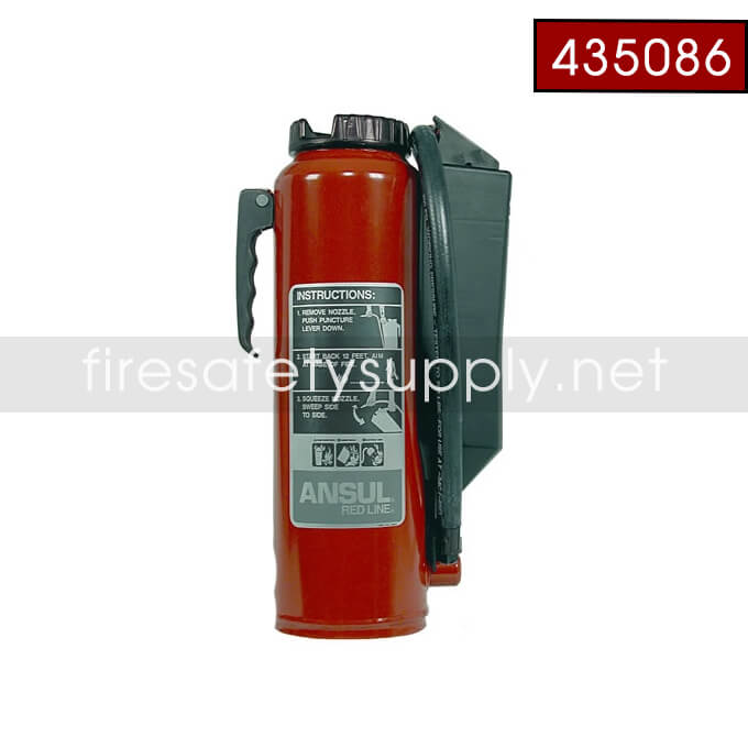 Foray (ABC) CR Ansul Red Line Fire Extinguisher (CR-I-A-10-G-1) PN 435086