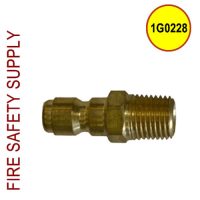 Getz 1G0228 Plug 1/4 x 1/4 Brass
