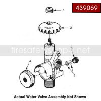 Ansul 439069 Water Valve Assembly