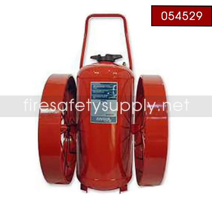 Ansul 054529 Extinguisher, Wheeled 350 lb., CR-RT-LR-I-K-350-D (Rubber Coated)