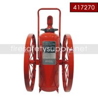 Ansul 417270 Extinguisher, Wheeled 150 lb., CR-I-MET-L-KYL-150-C