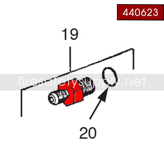 Ansul 440623 Adaptor, Recharge Combination