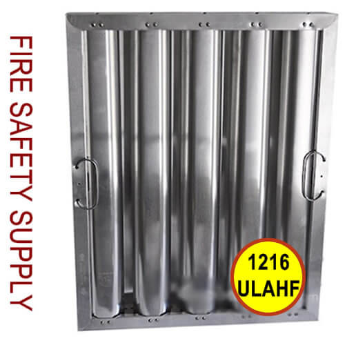 20" X 20" X 2" Kleen Gard Stainless Steel Hood Filter 