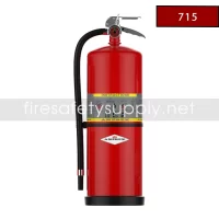 Amerex 715 High Performance ABC Fire Extinguisher 30LB 10A:160B:C (Z series)