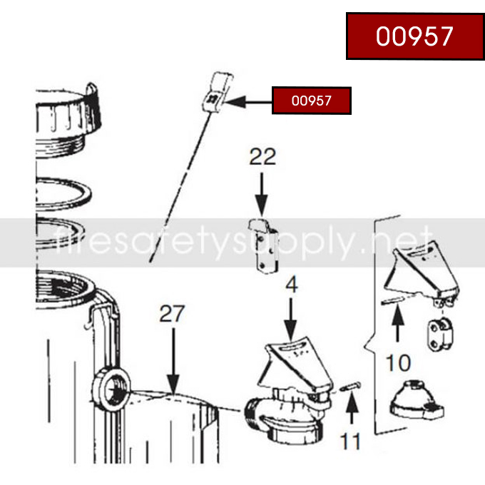 Ansul 00957 Seal, Visual Inspection