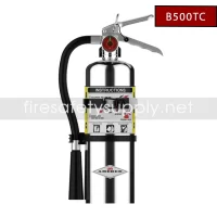 Amerex B500TC 5.0 ABC Fire Extinguisher Chrome